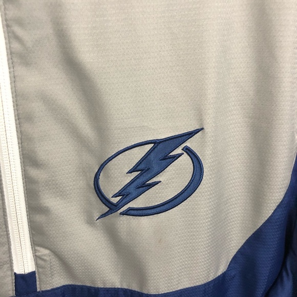 Tampa Bay Lightning Reebok Quarter Zip - Picture 2 of 4